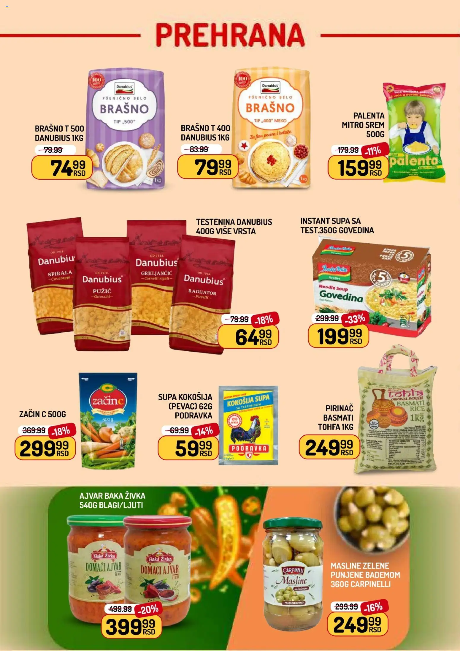 Aman katalog - važi od 15.05.2026 | Strana: 6 | Proizvode: Testenina, Masline, Radijator, Podravka
