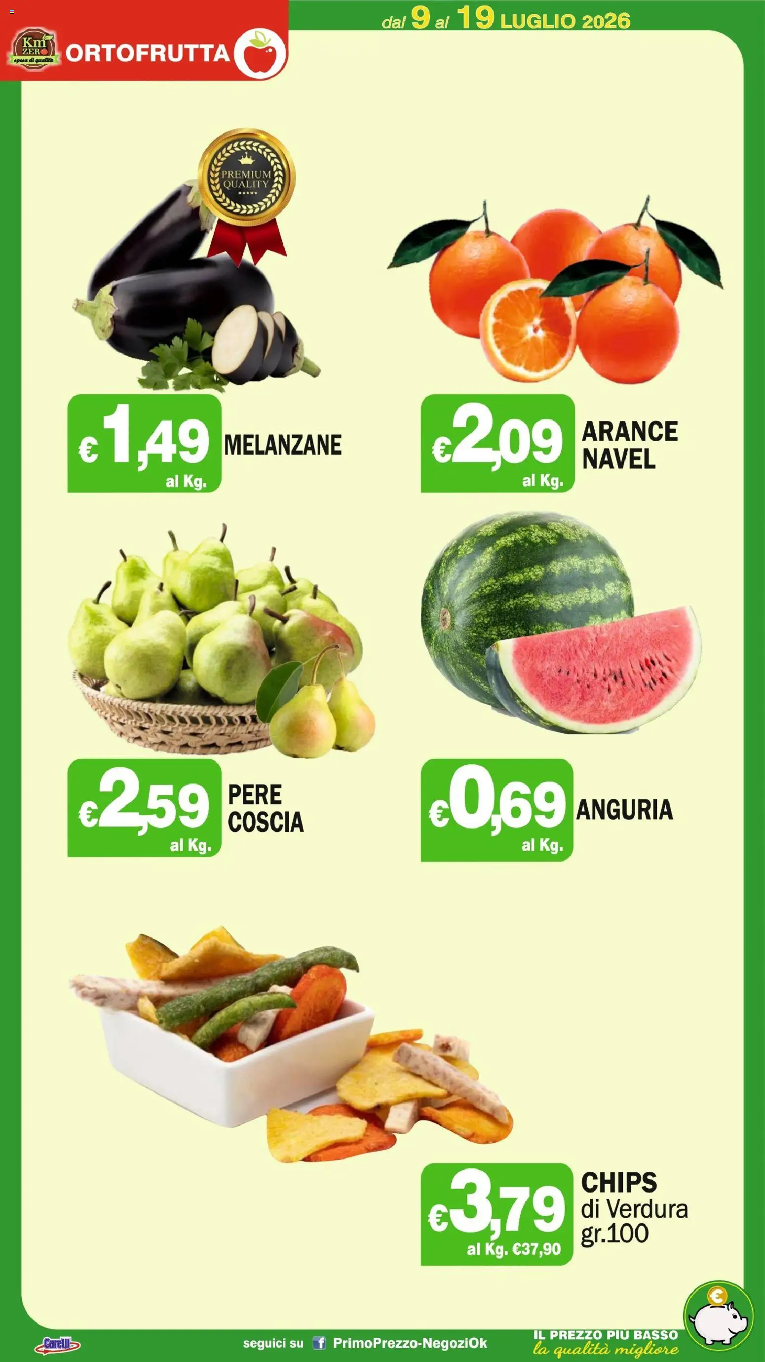 Volantino Primo Prezzo del 09/07/2026 | Pagina: 36