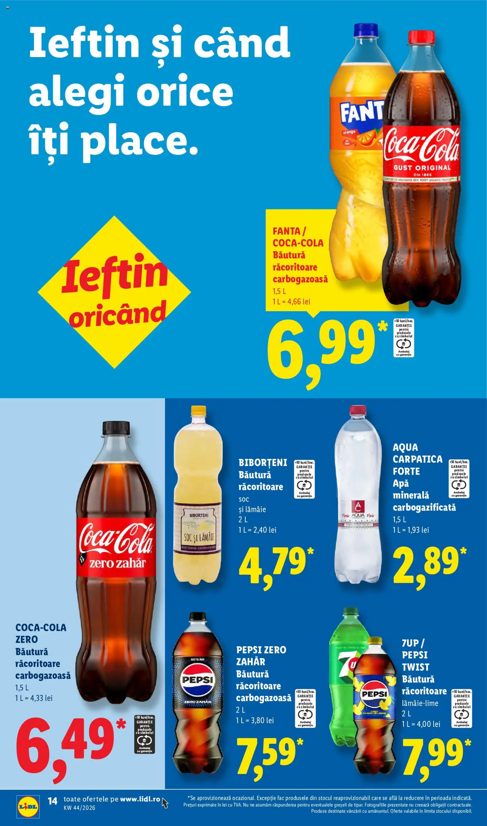 Noul catalog Lidl – valabil de la 26.10.2026 | Pagină: 14