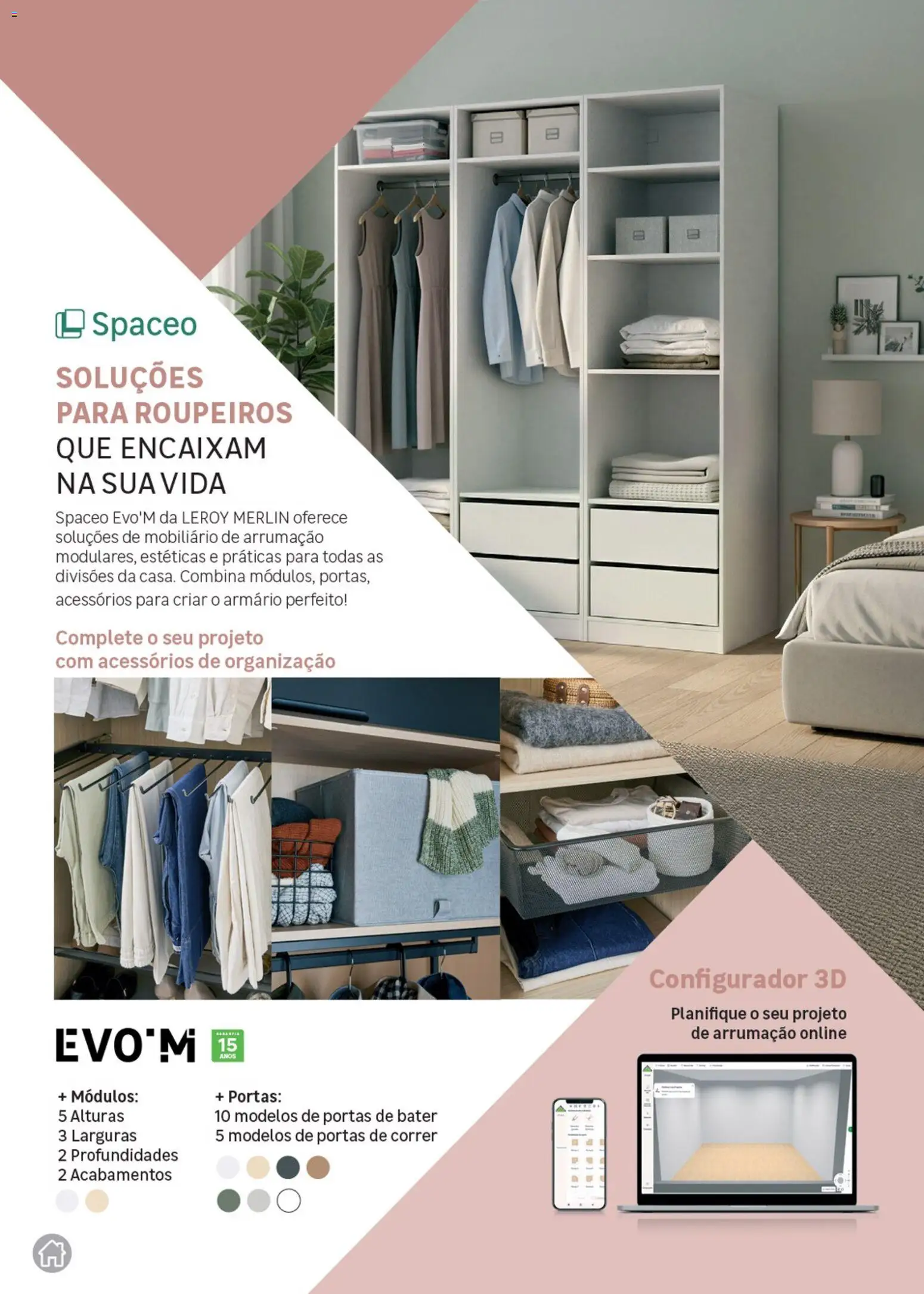 Leroy Merlin Catálogo Cozinhas │ válido de 28.05.2026 | Página: 42 | Produtos: Armário, Roupeiros, Portas