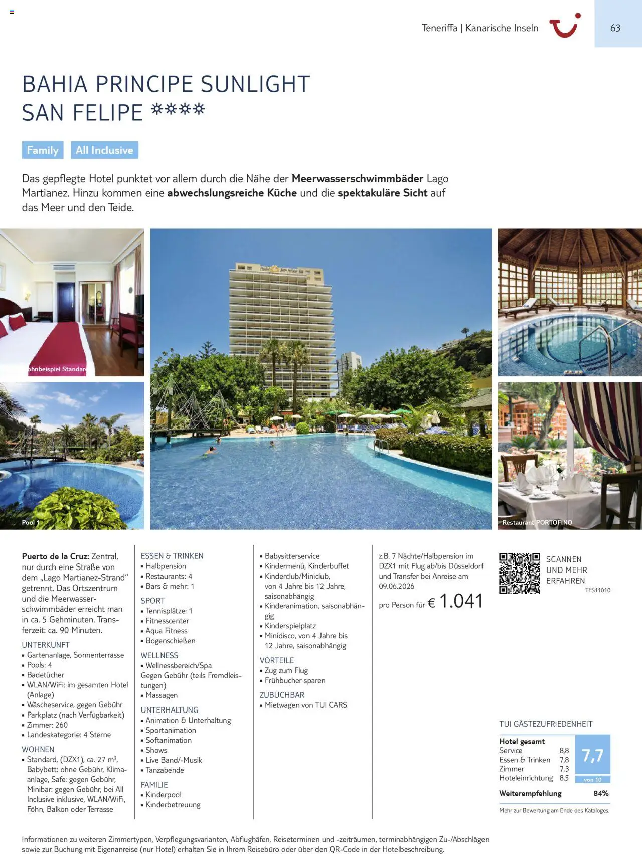 Aida - Kanaren, Kapverden & Senegal 2025/26 – gültig ab 01.11.2025 | Seite: 63 | Produkte: Babybett, Küche