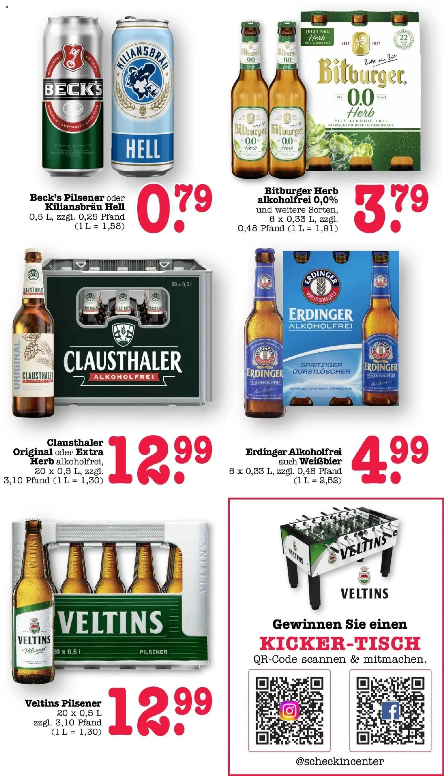 Edeka prospekt Wörth Am Rhein	 – gültig ab 27.04.2026 | Seite: 10 | Produkte: Bitburger, Durstloscher, Erdinger, Pils