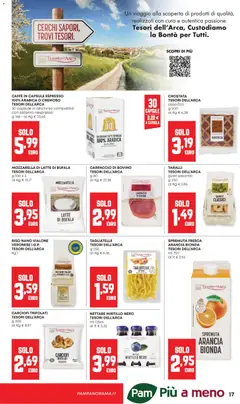 Anteprima del volantino Panorama volantino valido a partire dal 21.05.2026 | Pagina: 17 | Prodotti: Riso, Tagliatelle, Latte, Arancia