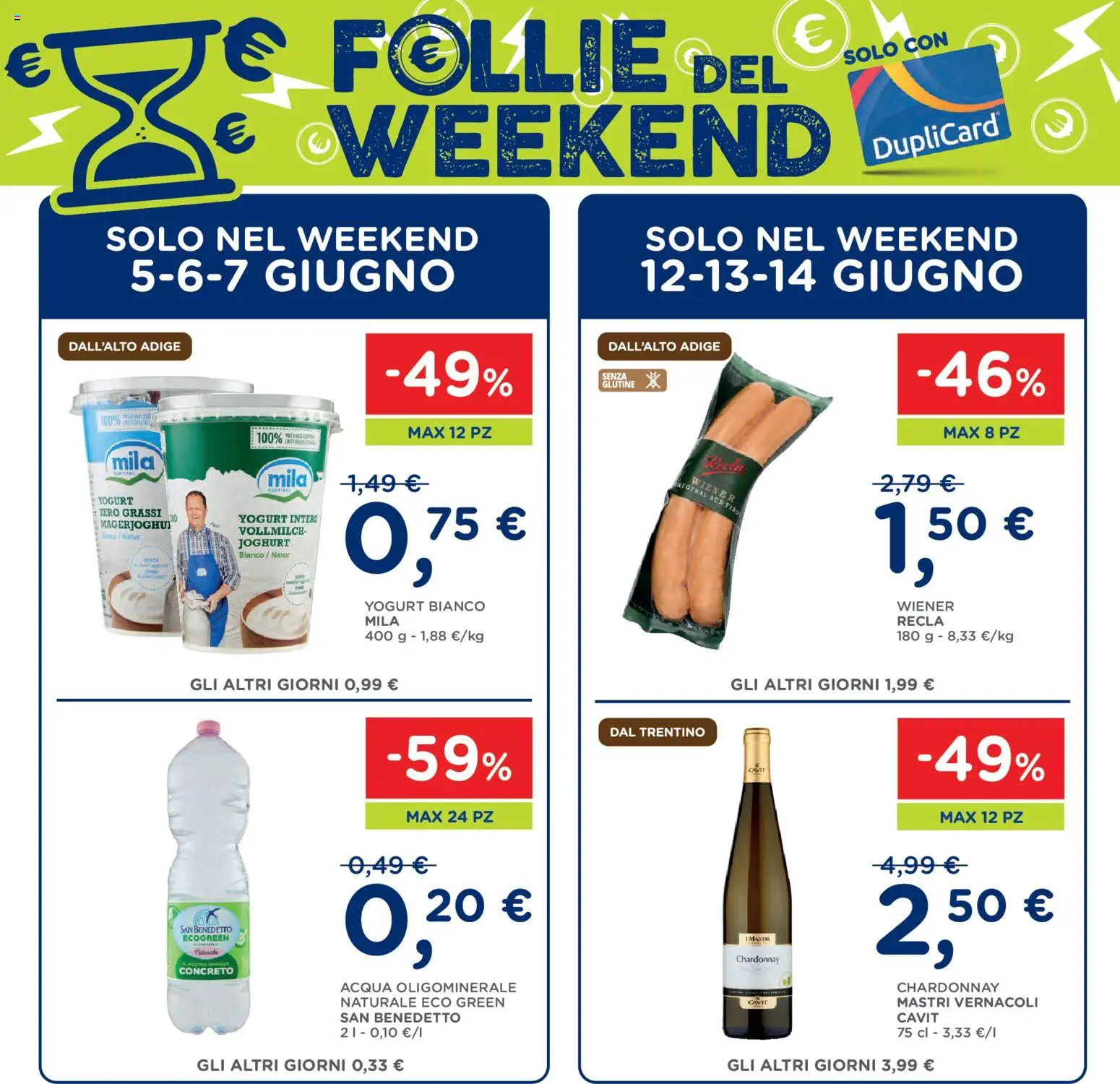 Volantino Poli del 03.06.2026 | Pagina: 9 | Prodotti: Yogurt, Acqua