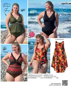 Ulla Popken akciós újság - amely érvényes a következő dátumtól: 01.05.2026 | Oldal: 171 | Termékek: Tankini
