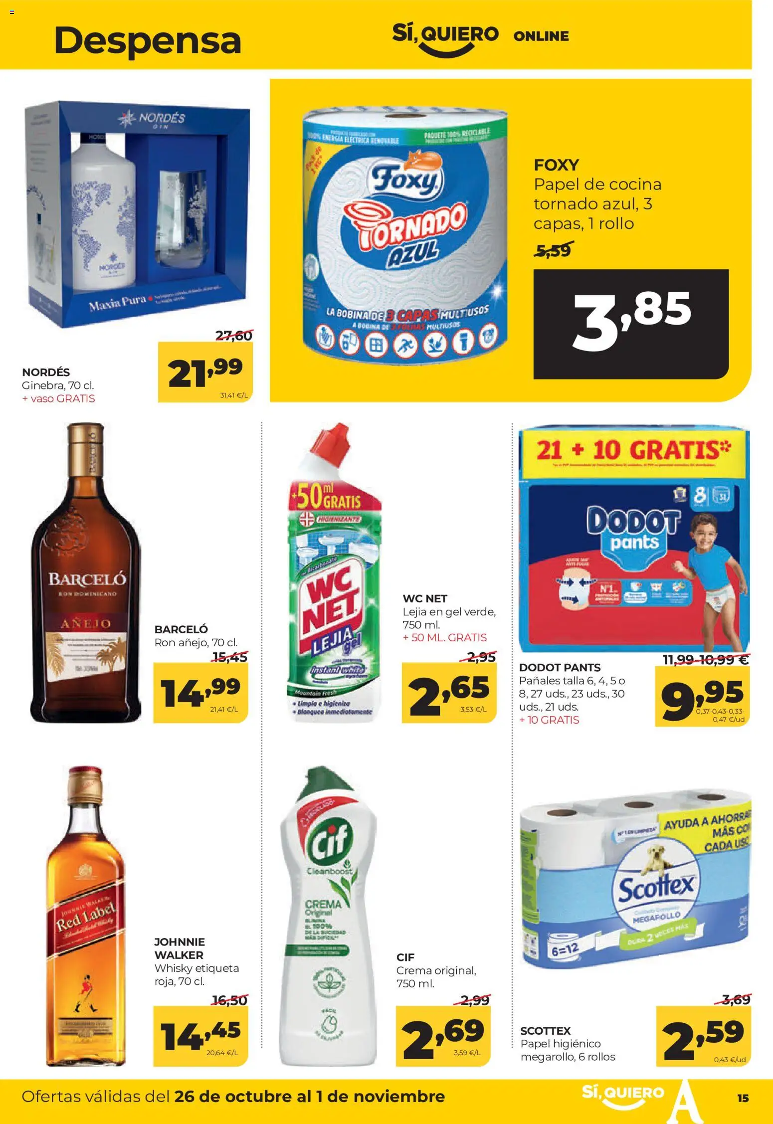 Folleto Alimerka - Página 15 - Ofertas válidas hasta el 1 de noviembre de 2026