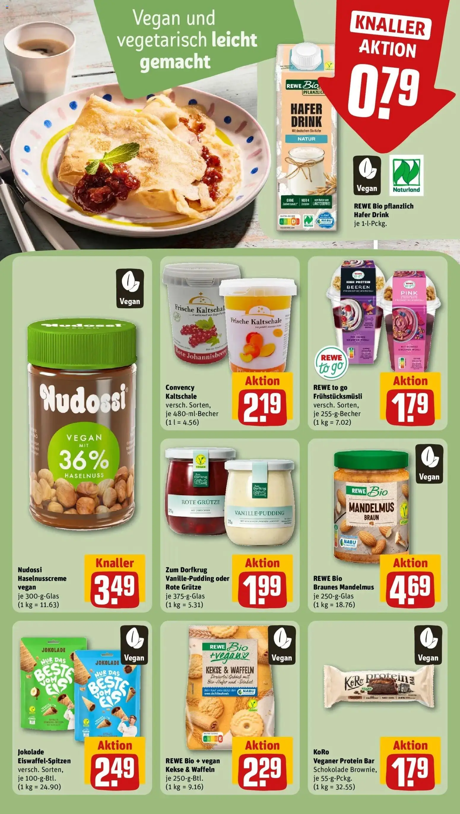 REWE Prospekt ab 24.08.2026 zum Blättern » Angebote | Seite: 16 | Produkte: Schokolade, Waffeln, Kekse