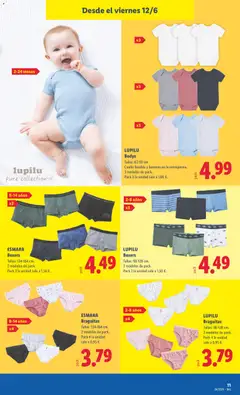 Vista previa ESMARA Boxers, Tallas: 134-164 cm. 2 modelos de pack. válido desde el 08.06.2026 | Página: 11 | Productos: Boxers