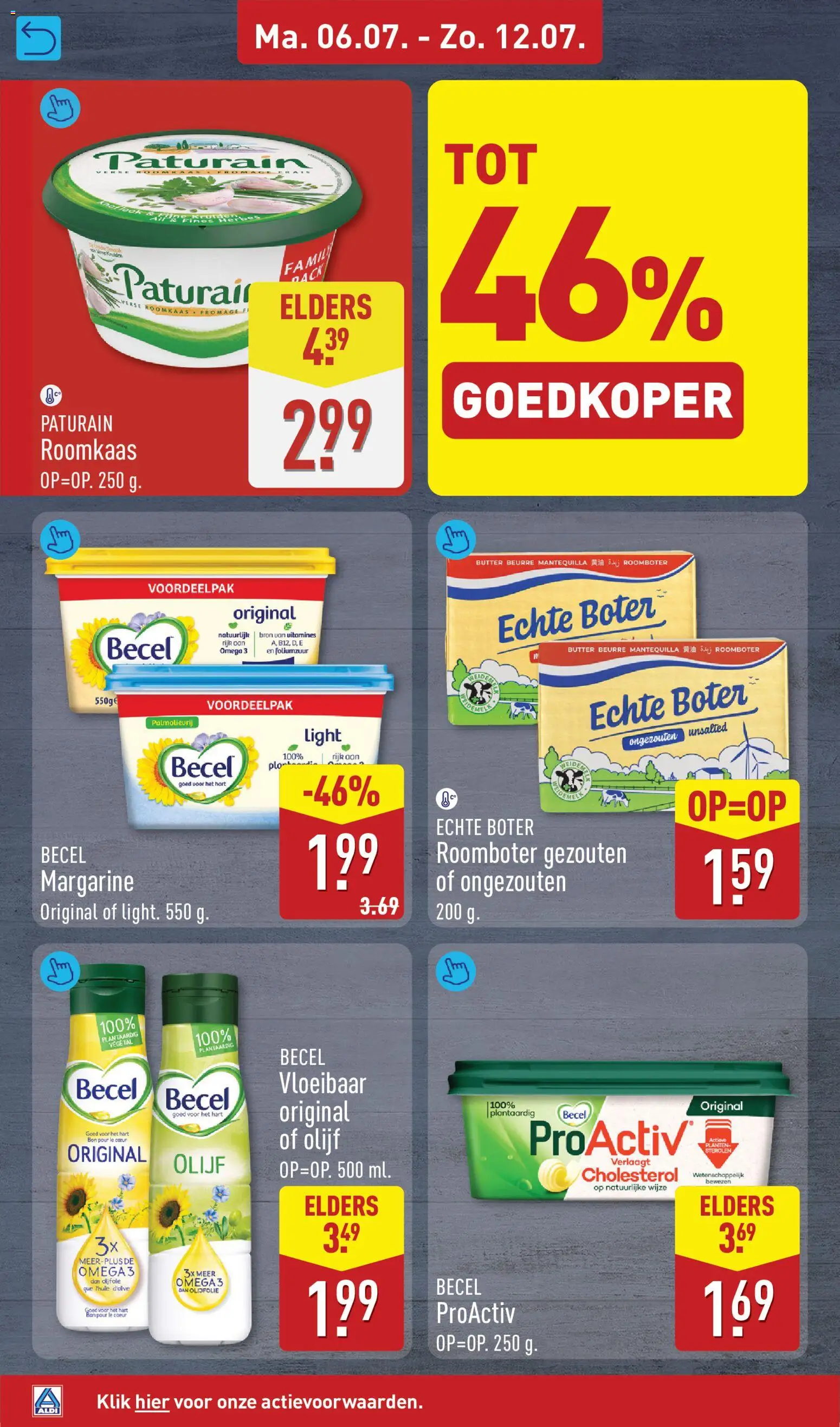 {H1} | Pagina: 20 | Producten: Boter, Roomkaas, Roomboter, Kruiden