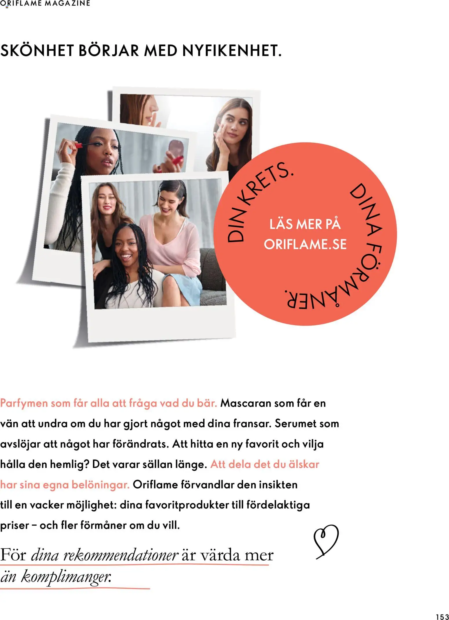 Oriflame reklamblad aktuell från 07/10/2026 | Sida: 153