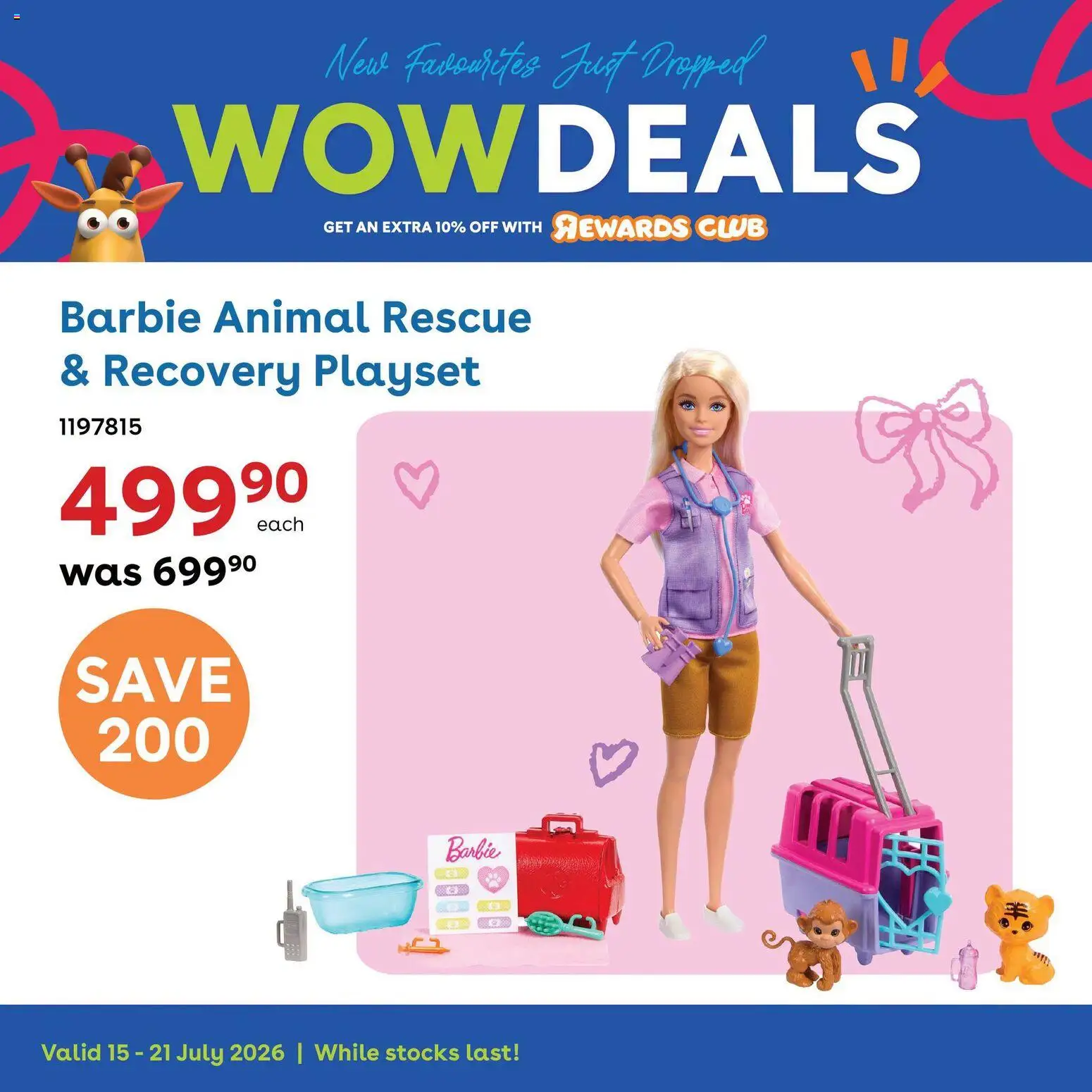 New Toys R Us catalogue – valid from 15/07/2026 | Page: 5 | Products: Playset