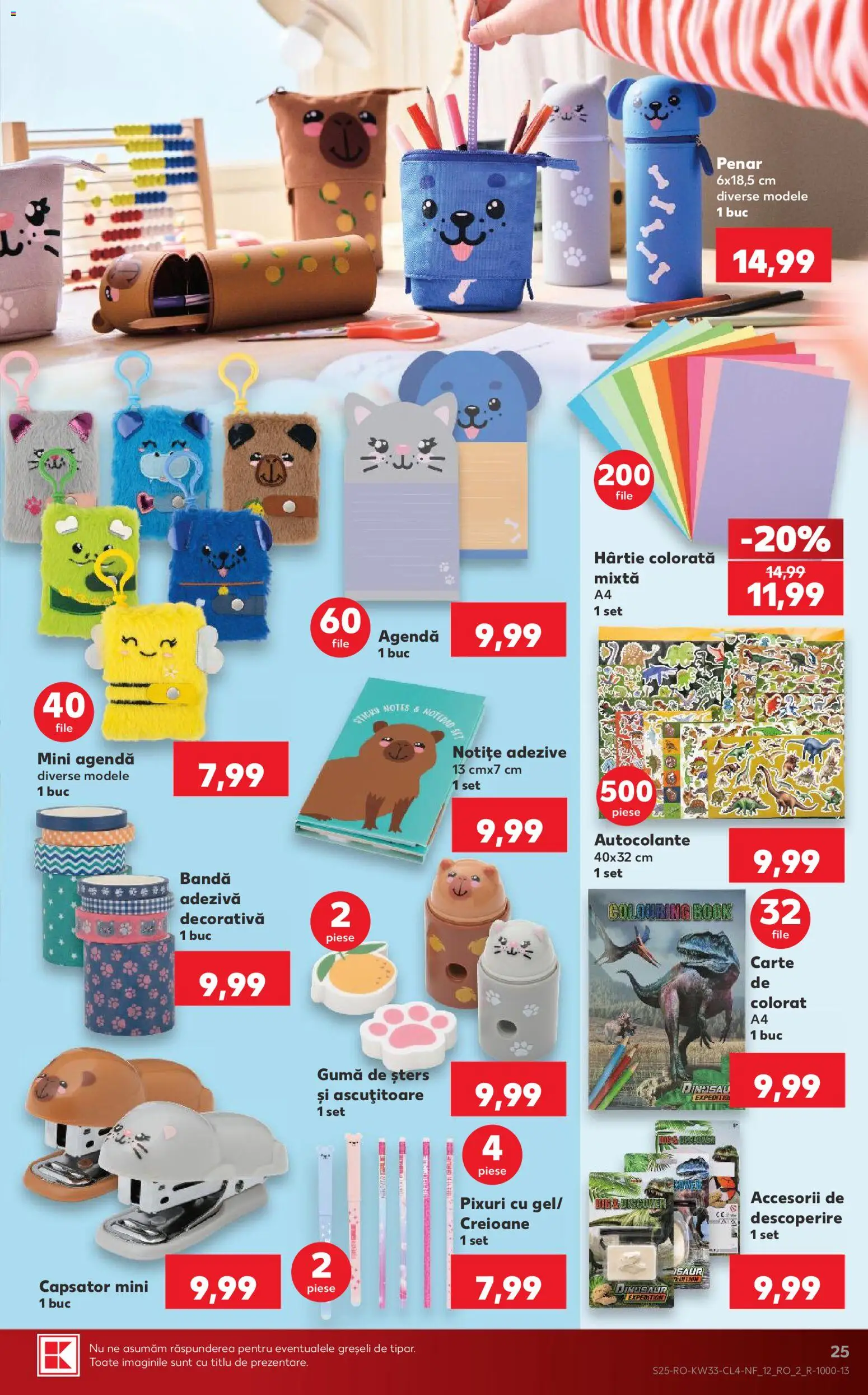 Noul catalog Kaufland – valabil de la 12.08.2026 | Pagină: 25 | Produse: Ascuțitoare