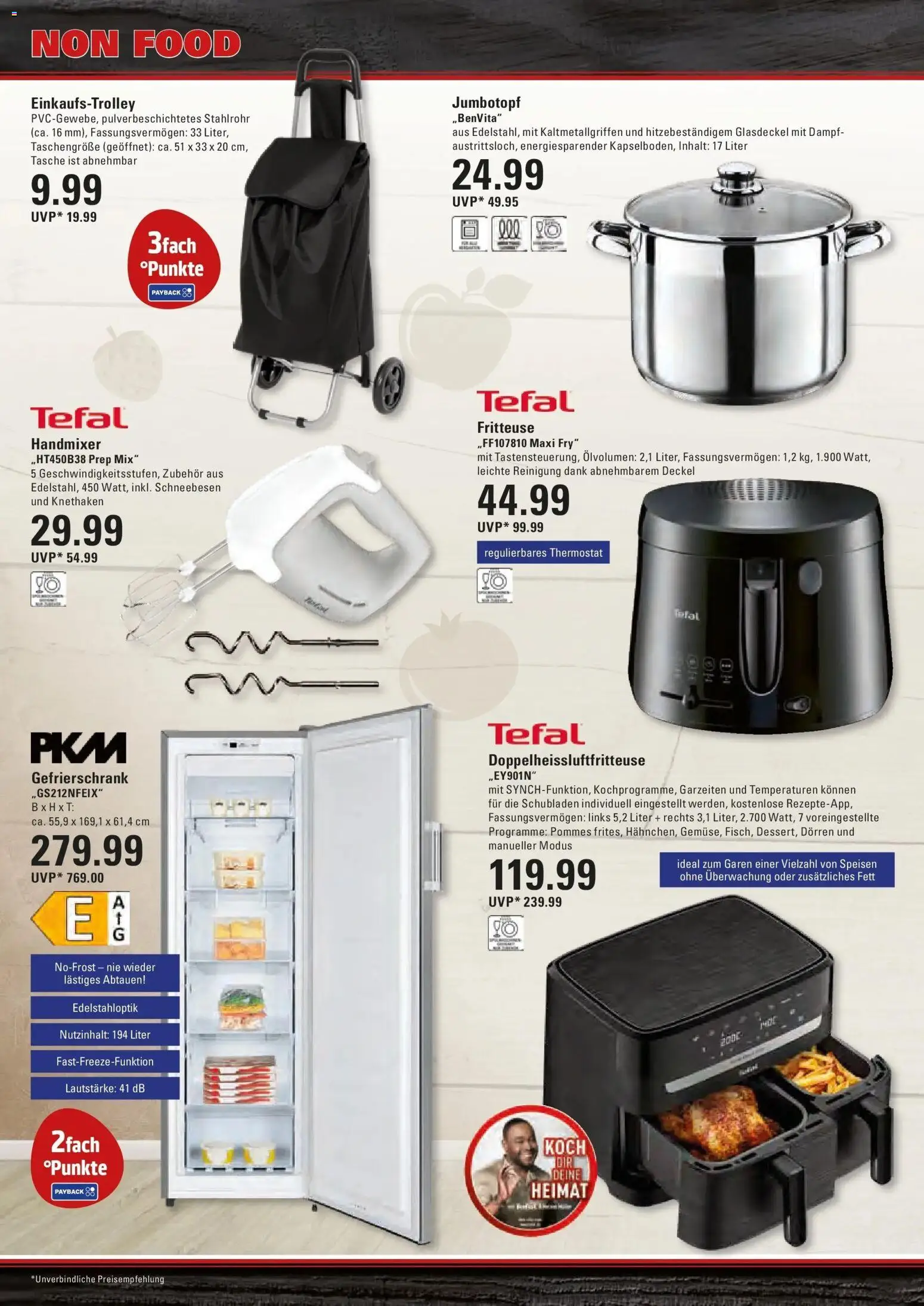 Marktkauf Prospekt Stade	 – gültig ab 27.04.2026 | Seite: 20 | Produkte: Tasche, Pommes, Handmixer, Fritteuse