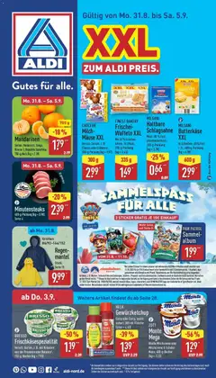 Aldi Aktueller Prospekt ab 31.08.2026 gültig
