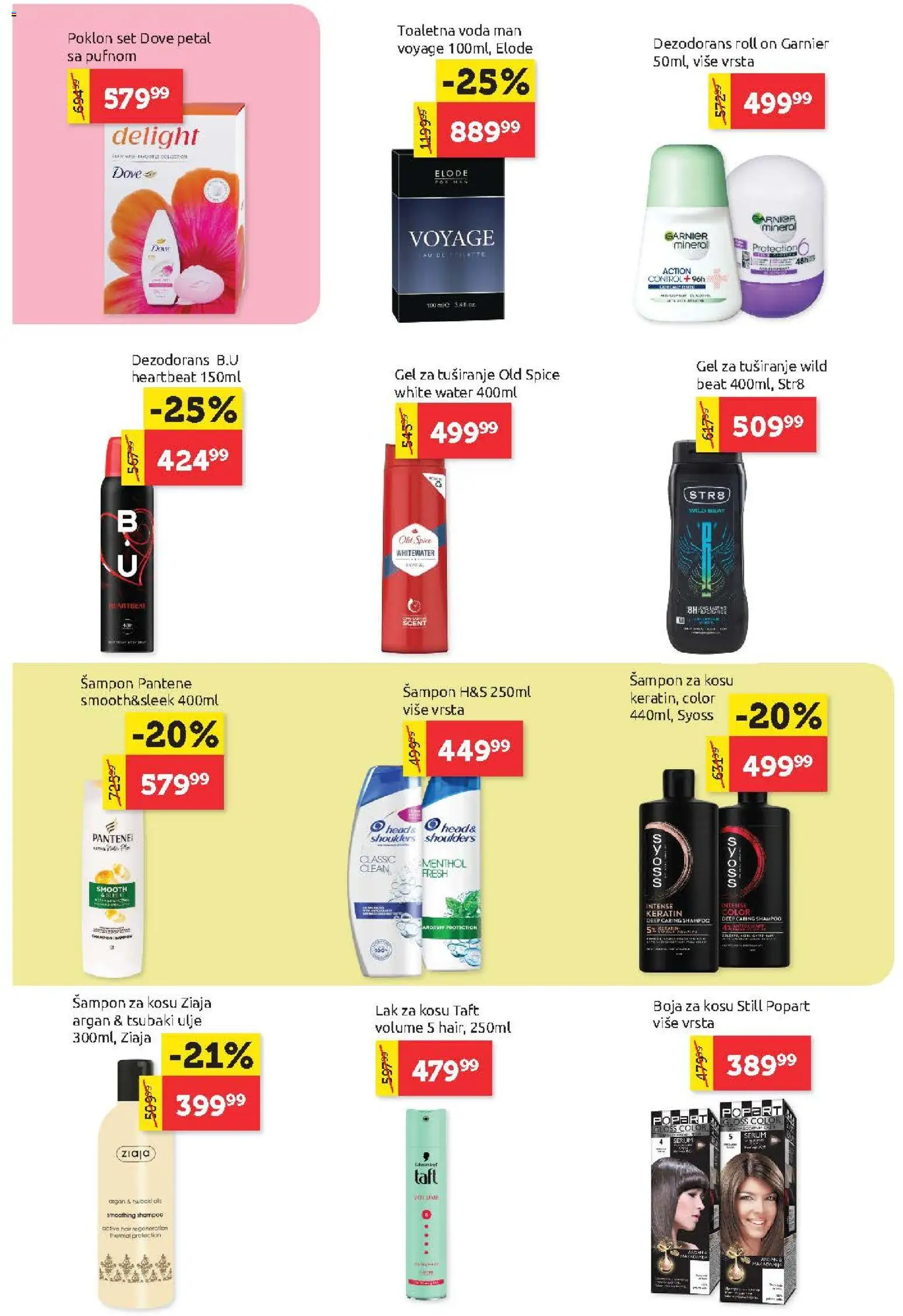 SuperVERO katalog - važi od 29.10.2026 | Strana: 20 | Proizvode: Syoss, Lak za kosu, Ulje, Dezodorans