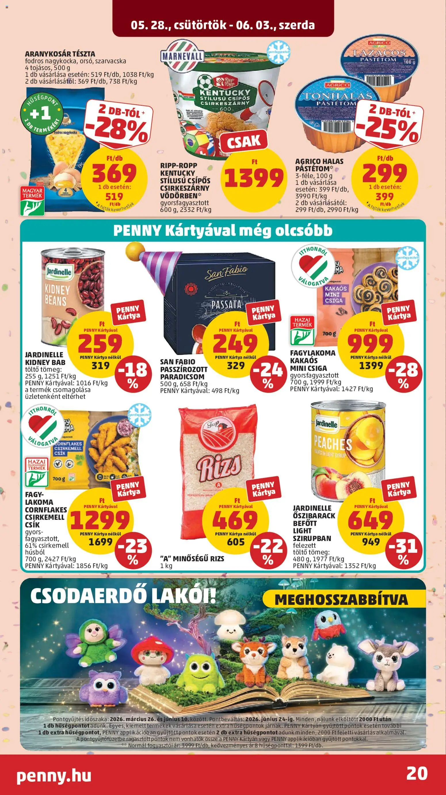 PENNY akciós ujság - amely érvényes a következő dátumtól: 28.05.2026 | Oldal: 24