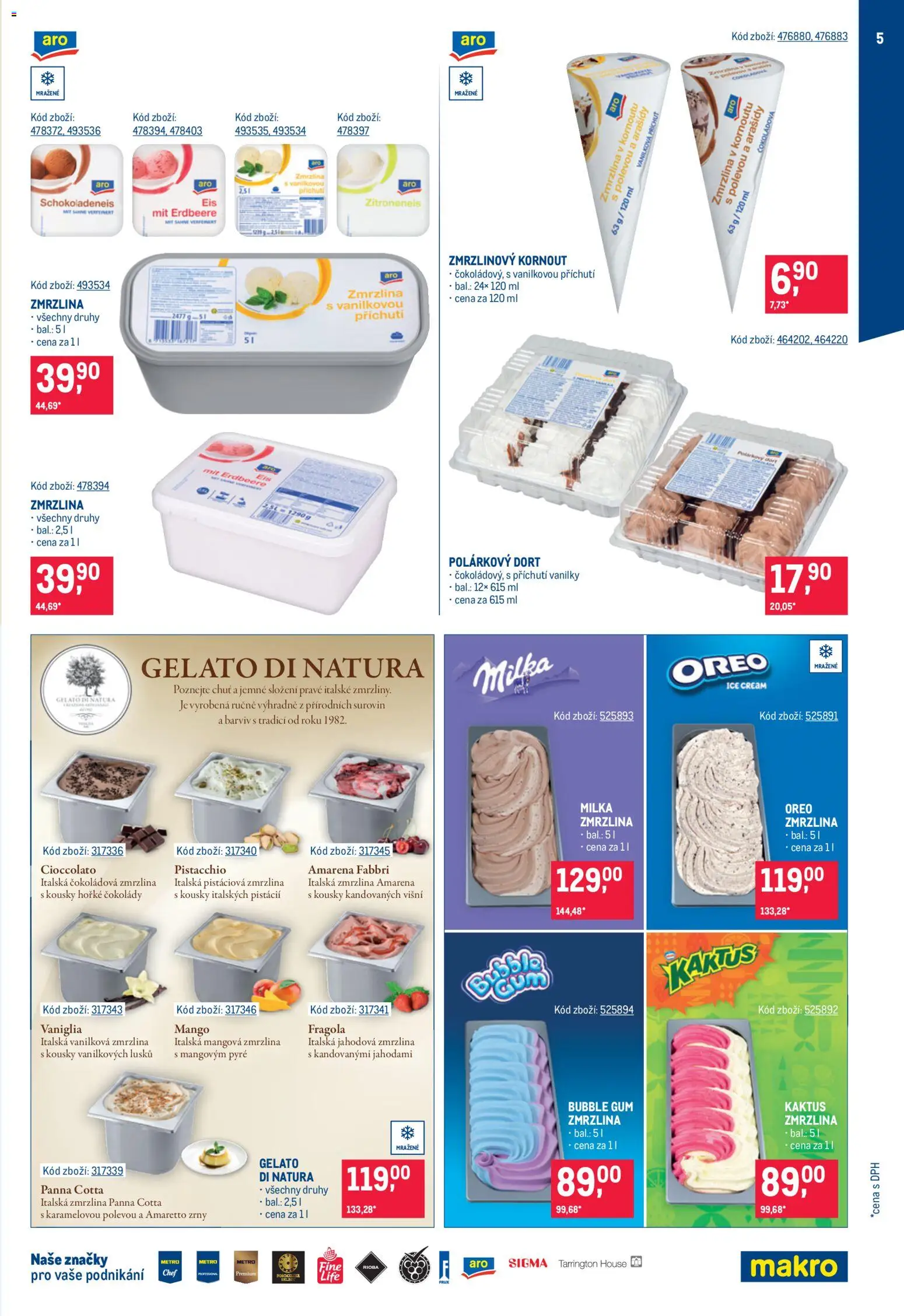 Makro leták - Zmrzliny od 01.07.2026 | Strana: 5