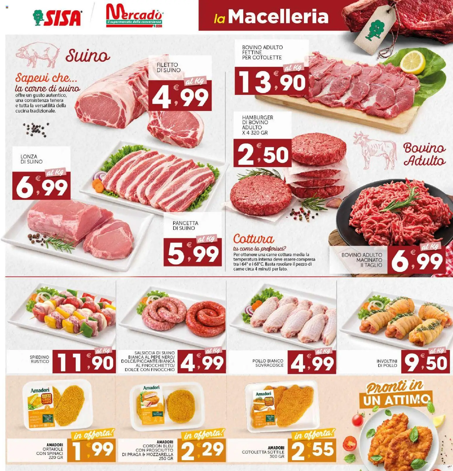 Volantino SISA del 15/10/2026 | Pagina: 3 | Prodotti: Pancetta, Filetto, Pepe, Macinato