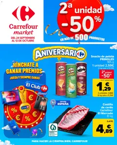 Vista previa Carrefour Market folleto válido desde el 24/09/2026