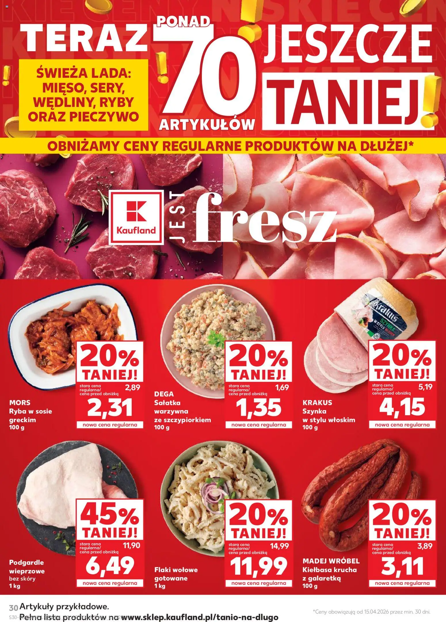 Kaufland Polsko leták od 07.05.2026 | Strana: 30 | Produkty: Ryba, Ryby