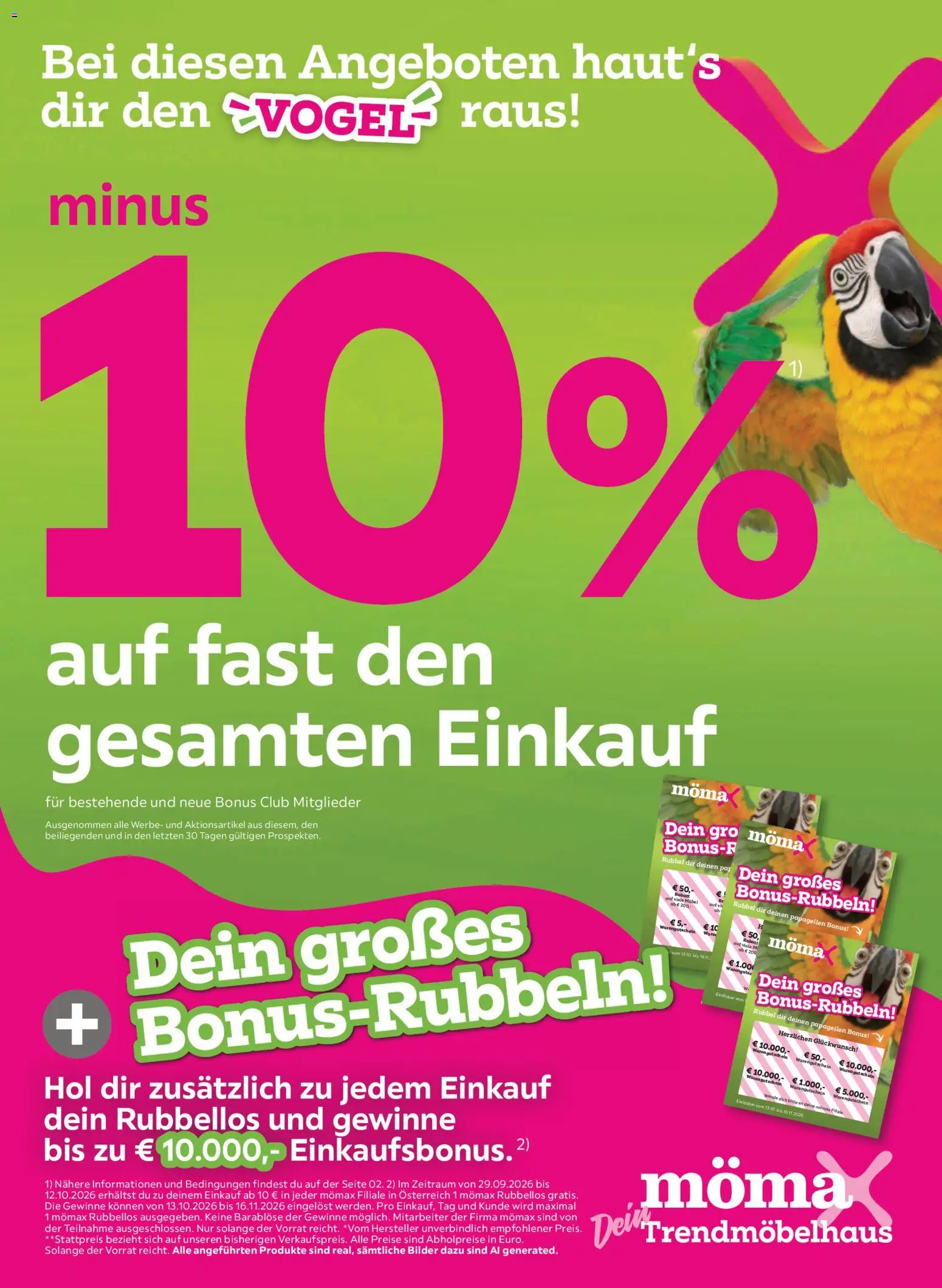 Mömax Prospekt aktuell gültig ab 06.10.2026 | Seite: 1
