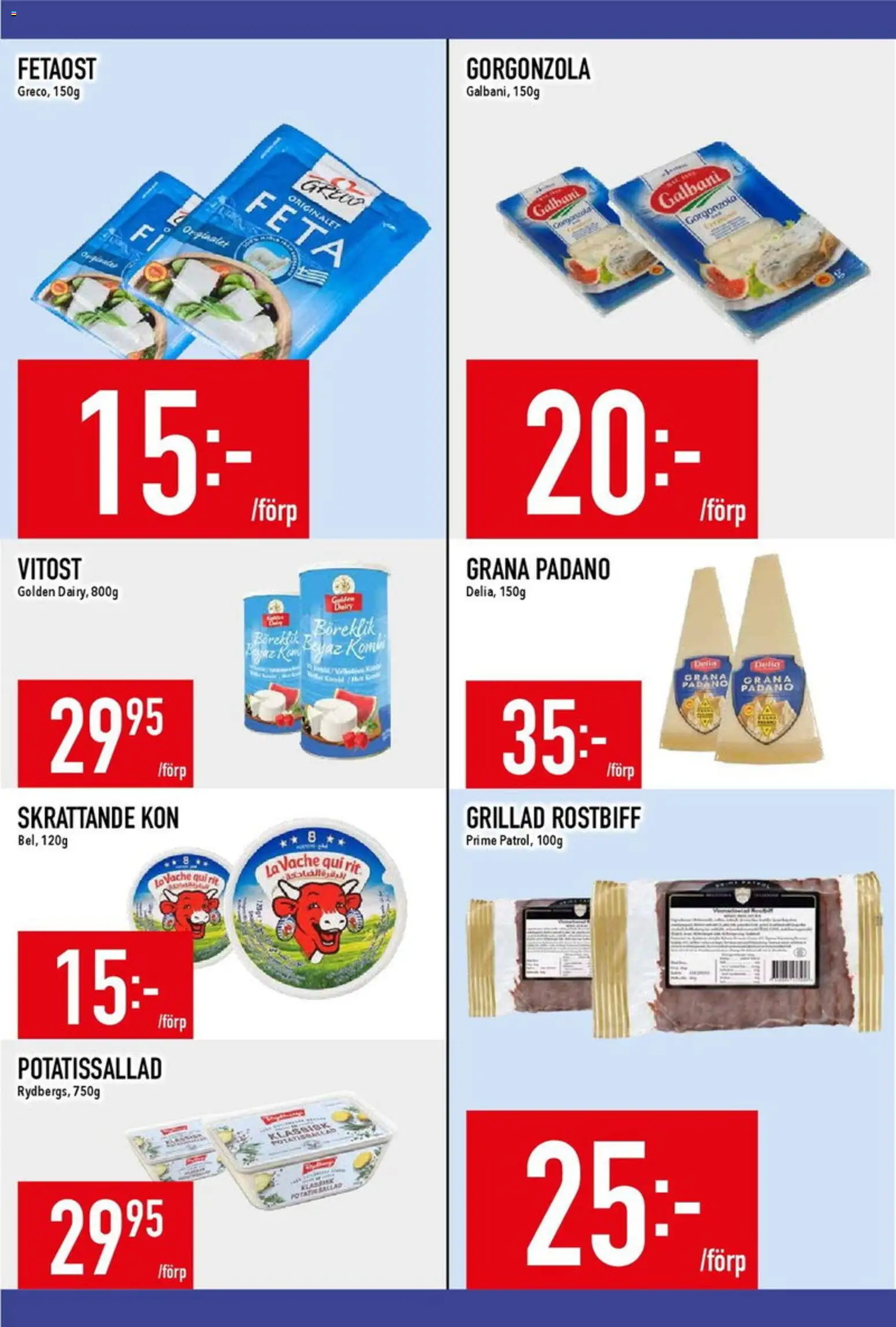Matdax reklamblad aktuell från 29/06/2026 | Sida: 12 | Produkter: Potatissallad, Fetaost, Potatis, Sallad