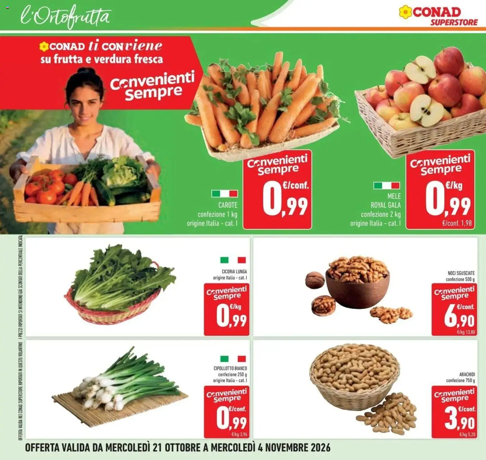 Anteprima volantino Conad dal 21/10/2026 prossima settimana | Pagina: 14