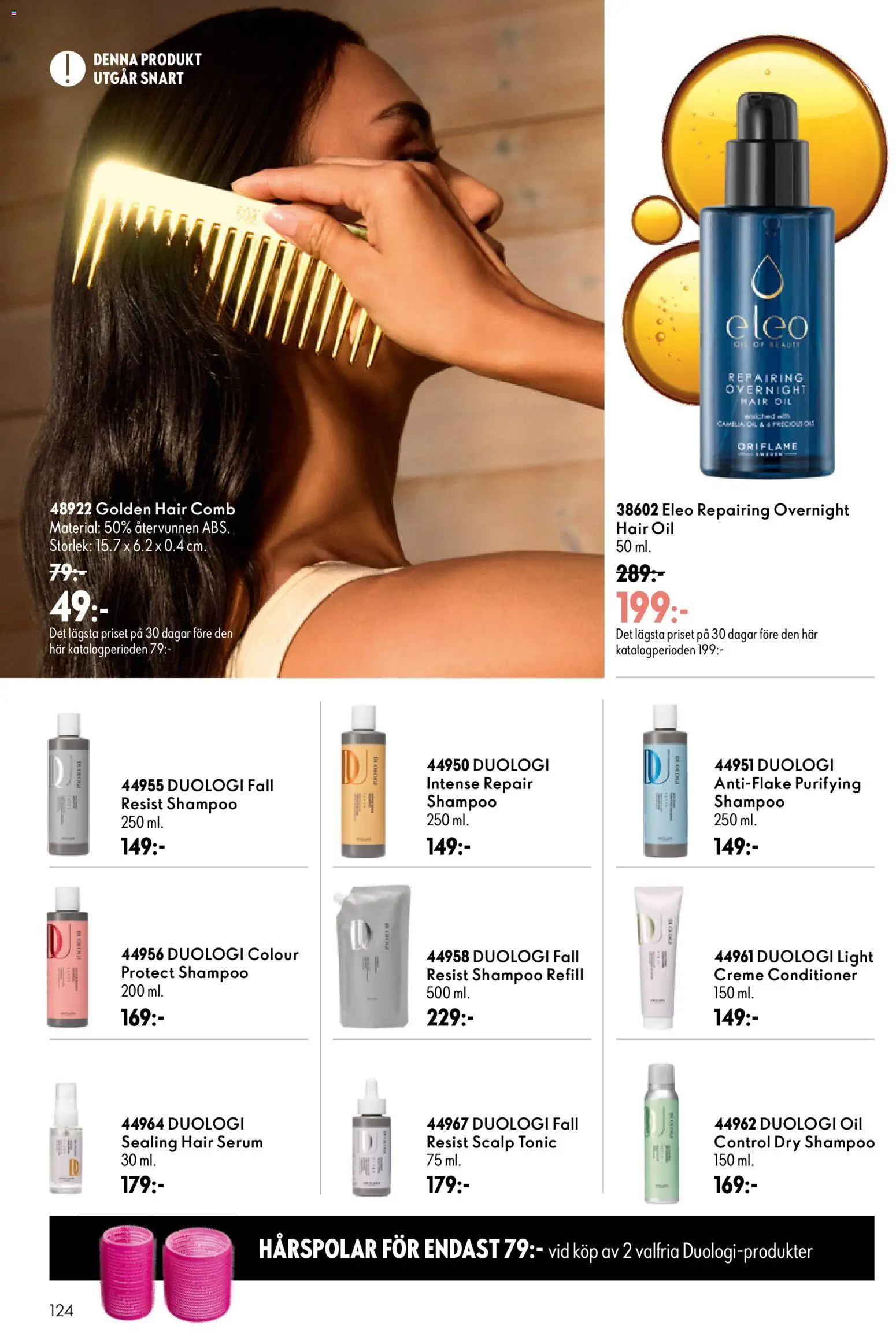 Oriflame reklamblad aktuell från 26/08/2026 | Sida: 124 | Produkter: Serum, Tonic