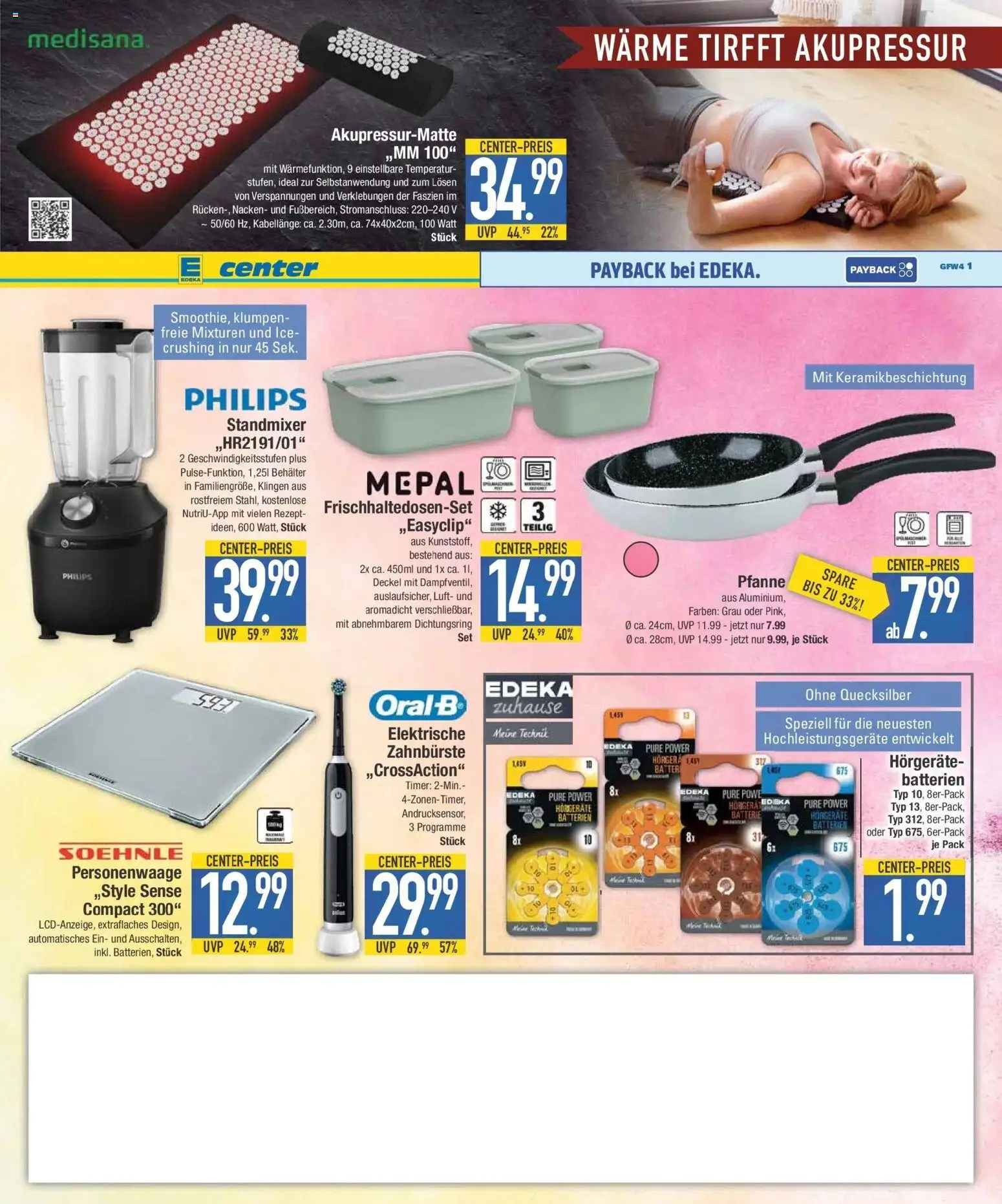 Edeka Prospekt Krumbach – gültig ab 31.08.2026 | Seite: 23 | Produkte: Philips, Batterien, Batterie, Zahnbürste
