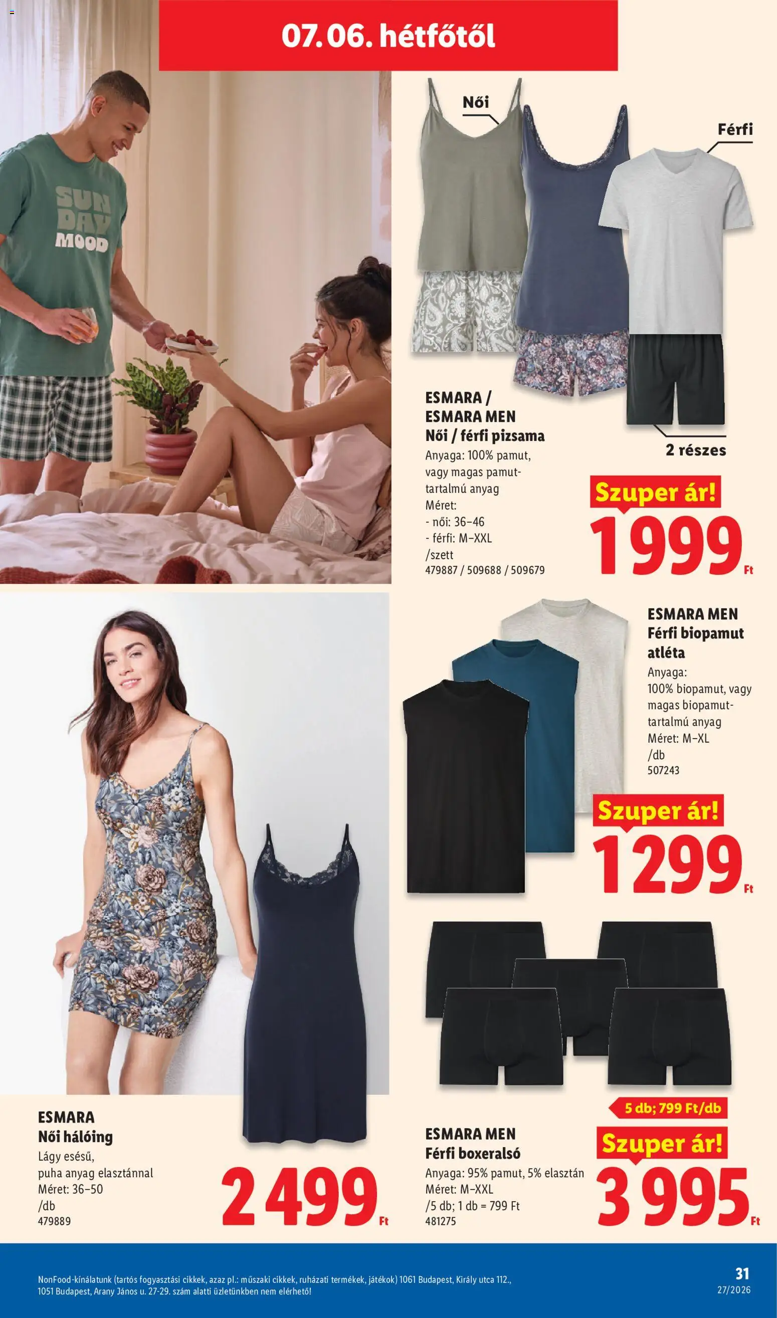 Lidl akciós ujság - amely érvényes a következő dátumtól: 2026.07.02. | Oldal: 31