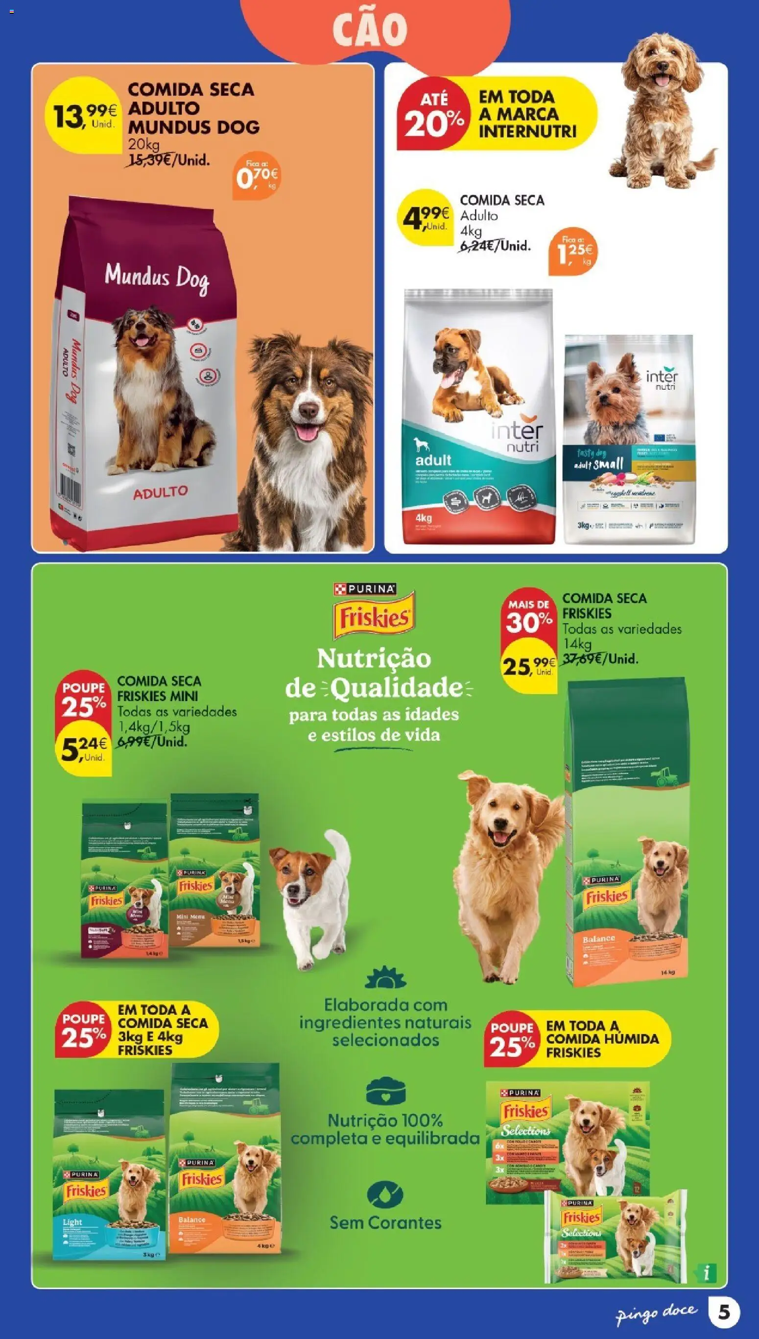 Pingo Doce folheto Especial Petfood │ válido de 29/09/2026 | Página: 5 | Produtos: Ingredientes