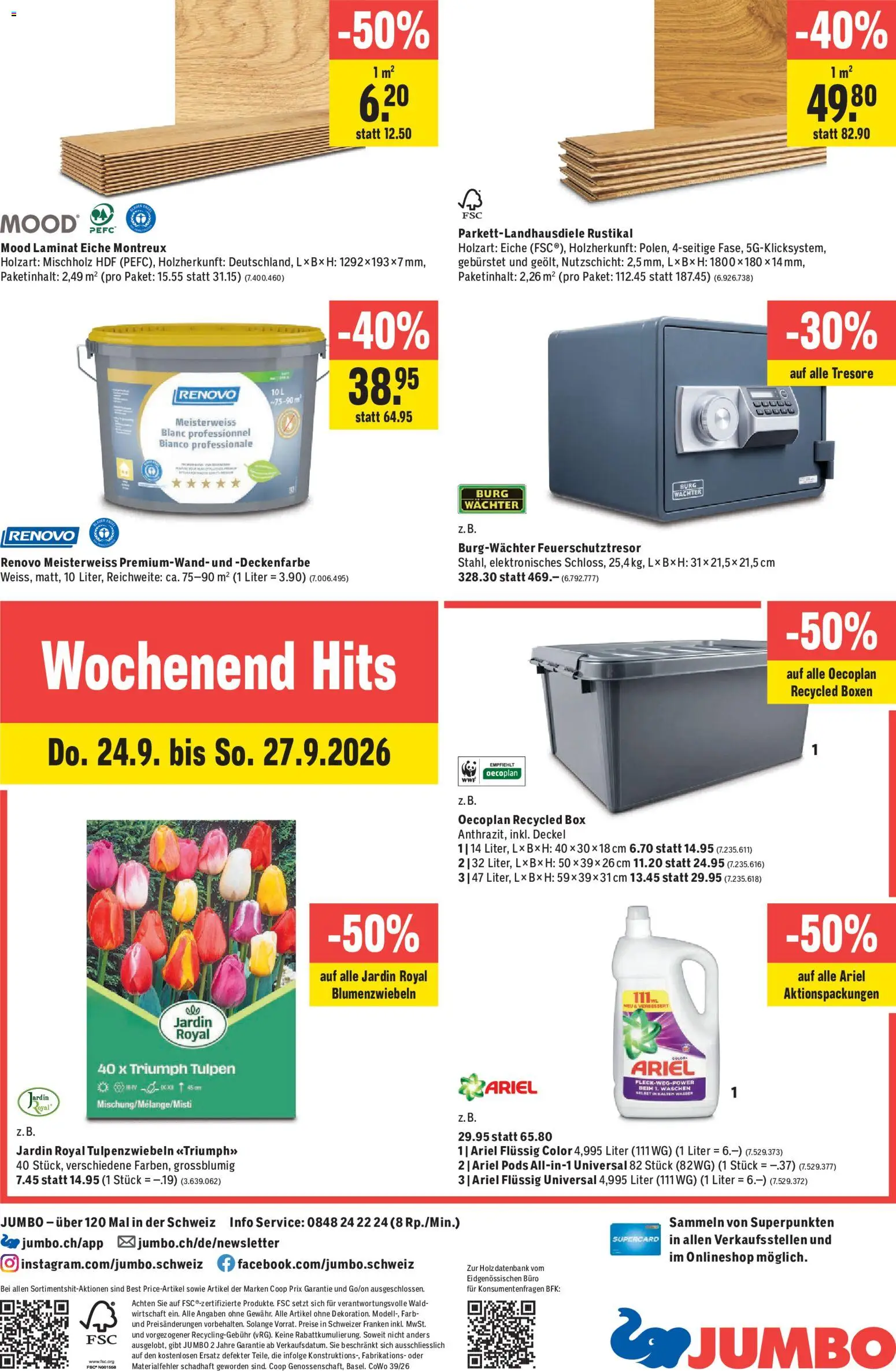 Jumbo aktionen – gültig ab 24.09.2026 | Seite: 28 | Produkte: Decke, Box