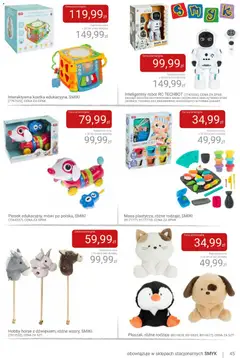 Pogląd oferty "Smyk gazetka" - ważna od 28.07.2026 | Strona: 45 | Produkty: Robot, Sushi