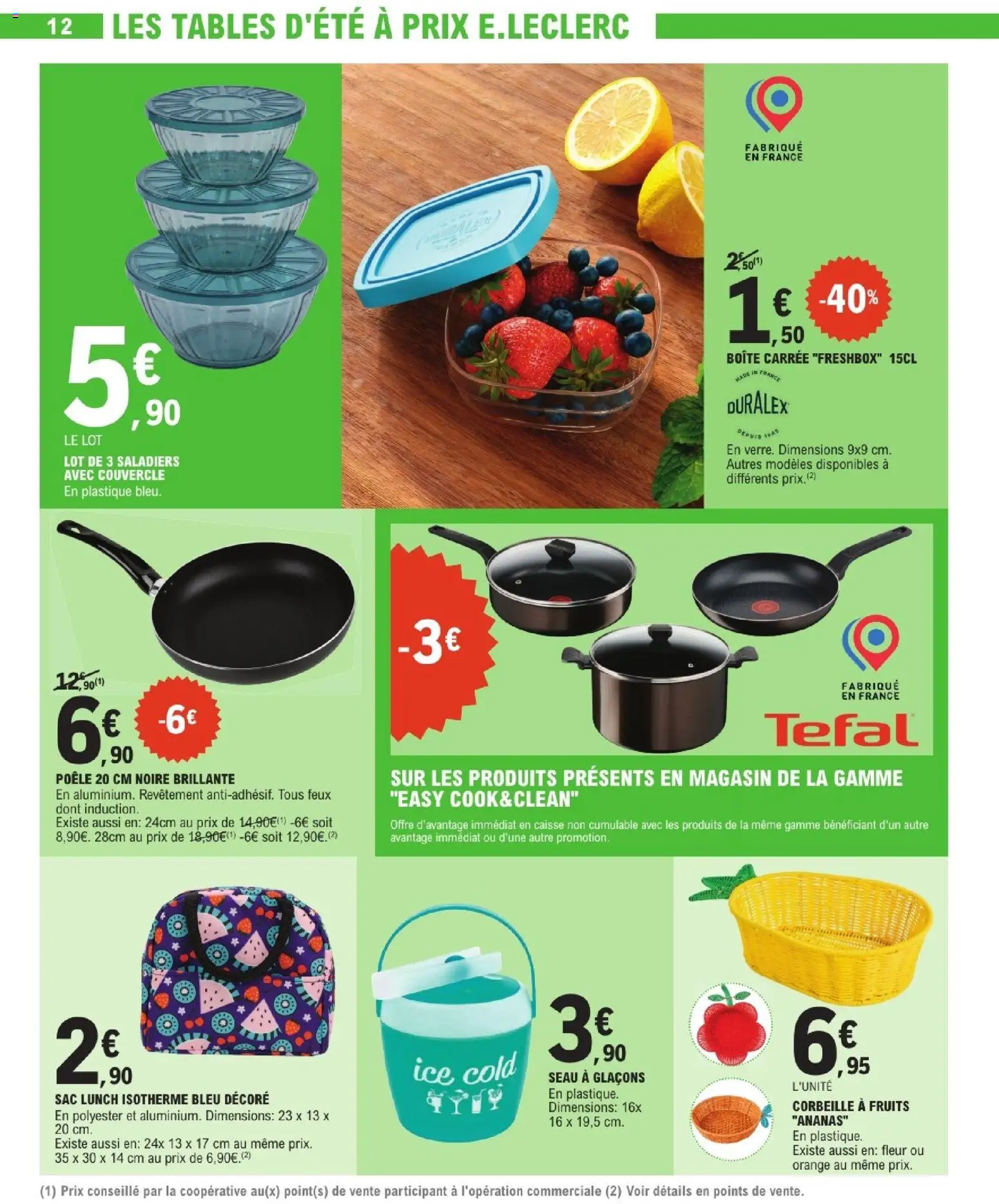 {H1} | Page: 12 | Produits: Orange, Sac, Poêle, Ananas