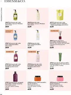 Pogląd oferty "Oriflame Katalog 14 2026" - ważna od 30.09.2026 | Strona: 142 | Produkty: Cytryna, Balsam do ciała, Masło, Żel pod prysznic