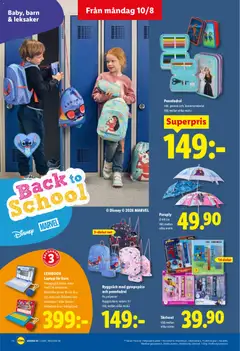 Lidl erbjudanden - Förhandsvisning av reklamblad från butik Lidl aktuell från 10/08/2026 | Sida: 16
