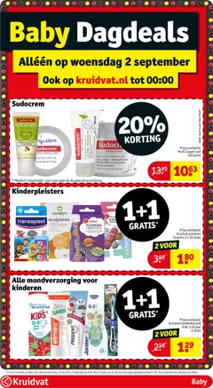 Kruidvat folder - Voorbeeld van een folder van Kruidvat, geldig van 31-08-2026 | Pagina: 45 | Producten: Pot, Kan, Sudocrem, Ingrediënten
