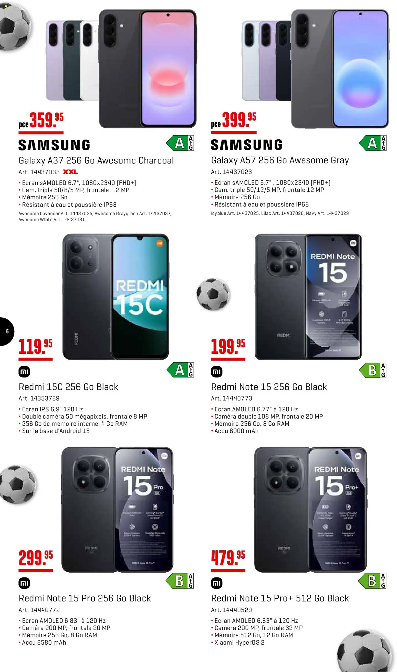 Interdiscount aktionen FR – gültig ab 08.06.2026 | Seite: 6 | Produkte: Samsung, Xiaomi