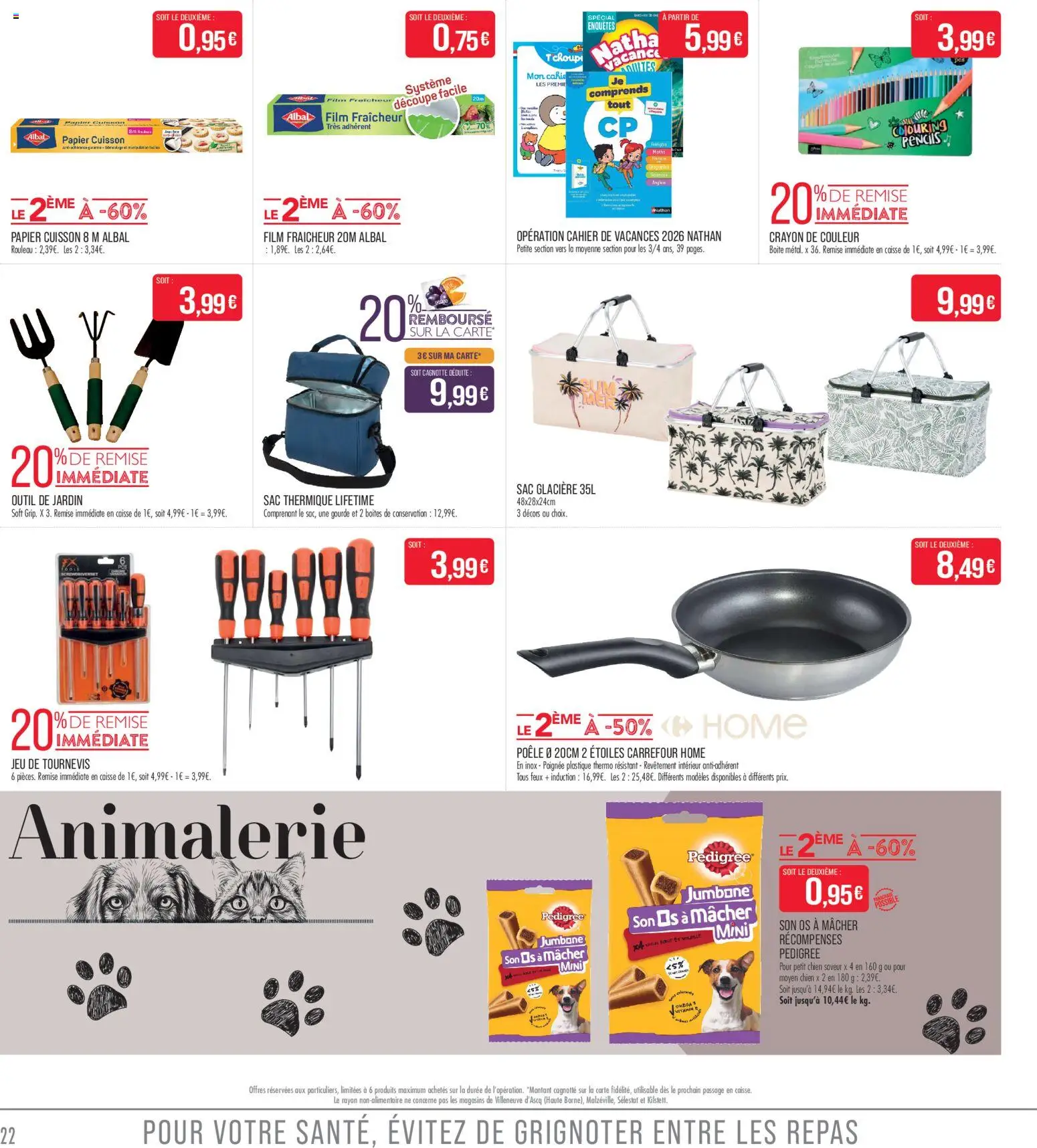 {H1} | Page: 22 | Produits: Sac, Poêle, Rouleau, Glacière