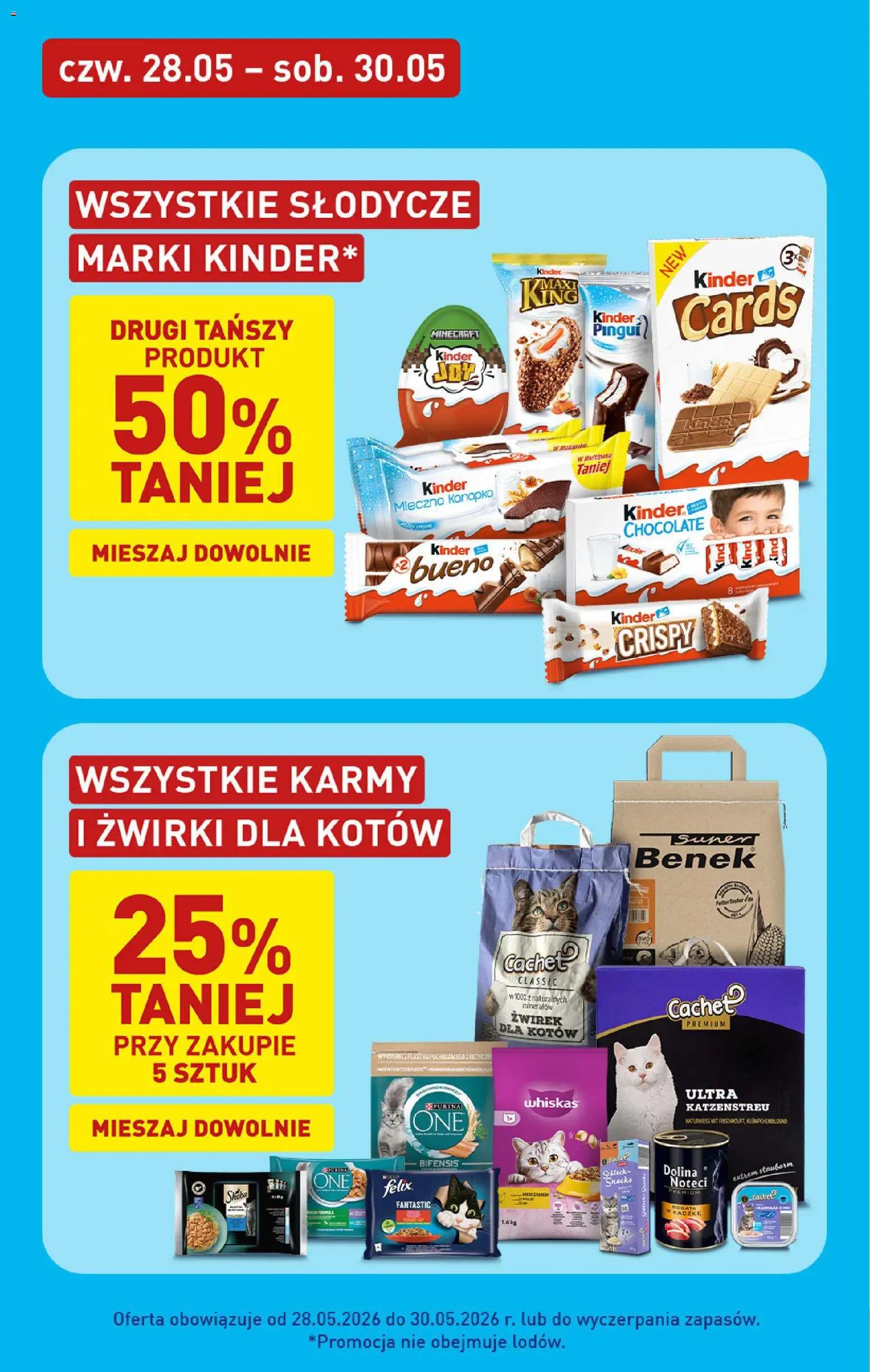 Aldi Polsko leták od 25.05.2026 | Strana: 32 | Produkty: Felix, Purina, Whiskas, Sheba