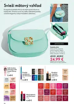 Oriflame leták platný od 27.05.2026 | Strana: 86 | Produkty: Korektor, Lesk na pery, Ceruzka, Kabelka