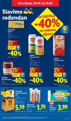 PAULANER Svijetlo ili pšenično pivo, 4 x 0.5 l - Pregled kataloga iz trgovine Lidl, vrijedi od 26.10.2026 | Stranica: 69
