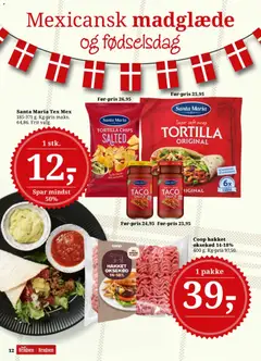 Dagli'Brugsen - Uge 39-40 gyldig fra 25/09/2026 | Side: 13 | Produkter: Chips, Oksekød, Taco