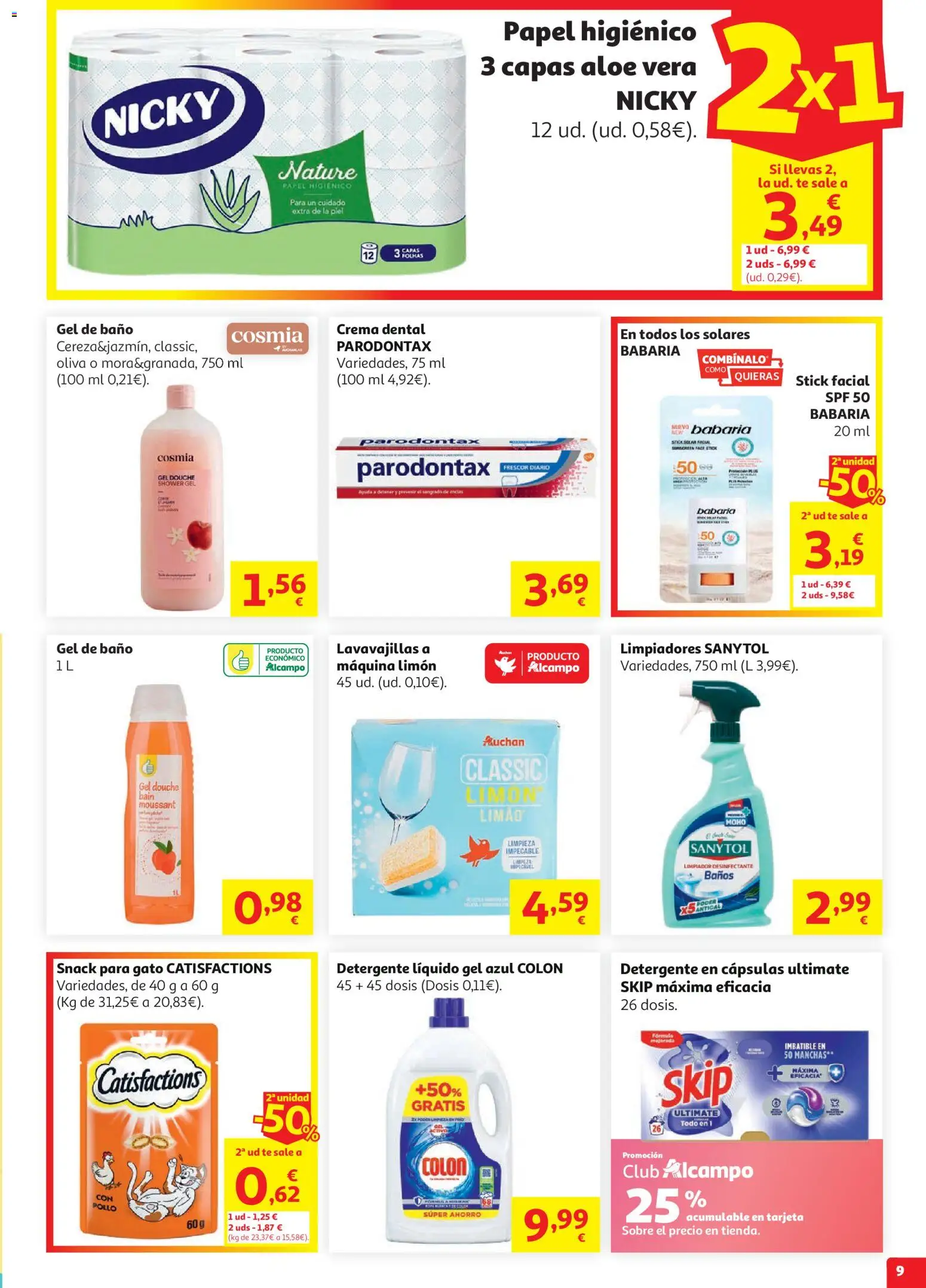 Alcampo folleto │ válido desde el 30/06/2026 | Página: 9