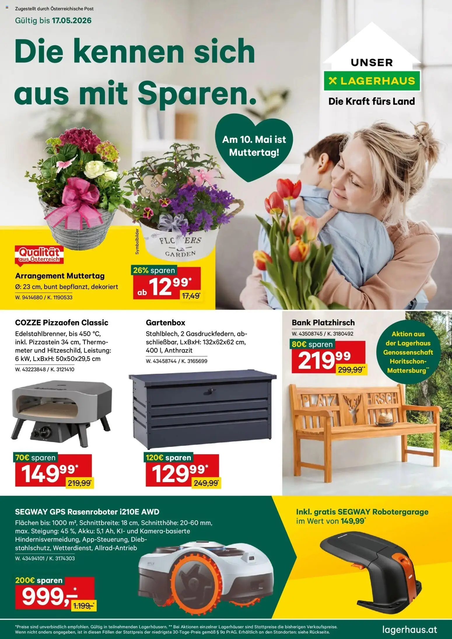 Lagerhaus Wochen Angebote gültig ab 04.05.2026 | Seite: 1
