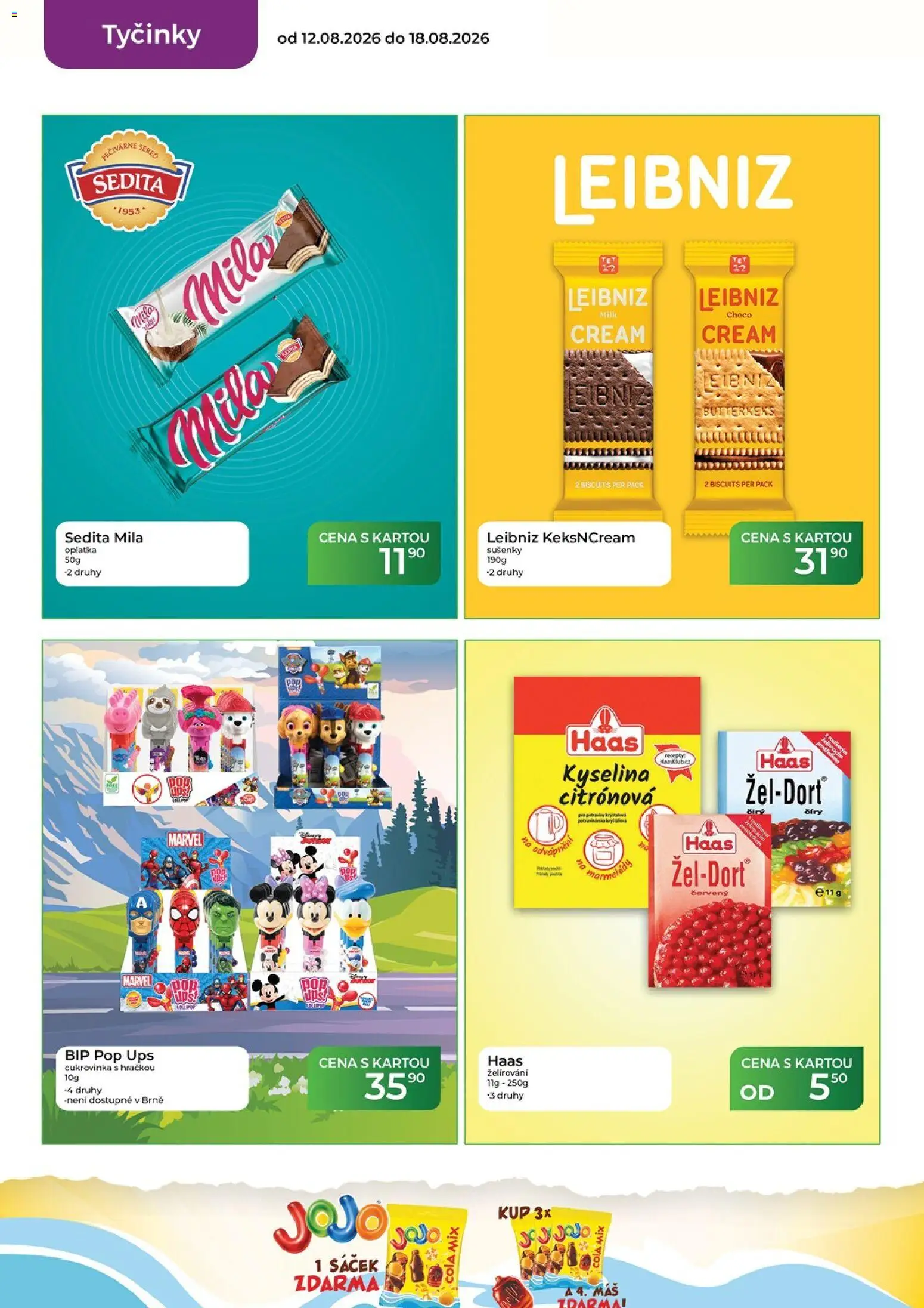 Tamda Foods leták od 12.08.2026 | Strana: 32 | Produkty: Mila, Sušenky, Cola, Sáček