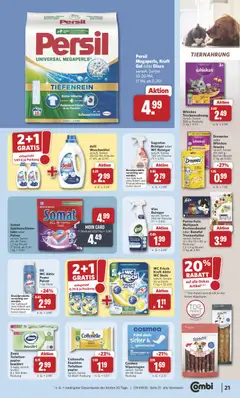Combi Prospekt ab 24.08.2026 gültig | Seite: 27 | Produkte: Spulmaschinen tabs, Zewa, Persil, Whiskas