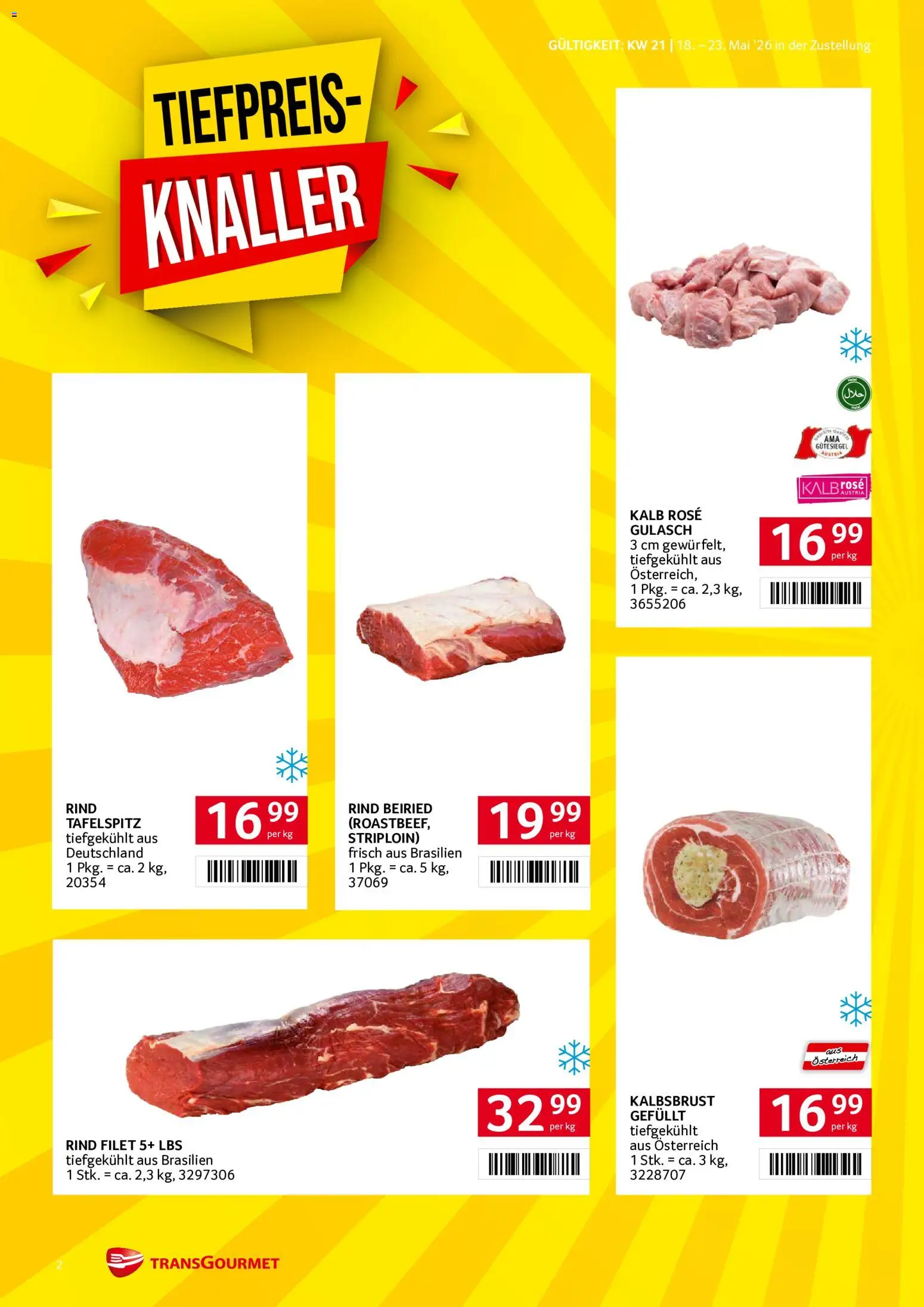 Transgourmet Zustellaktion gültig ab 18.05.2026 | Seite: 2