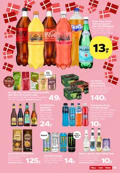 Kvickly - Tilbudsavis uge 19 gyldig fra 08.05.2026 | Side: 37 | Produkter: Squash, Bønner, Instant Kaffe, Tuborg Squash