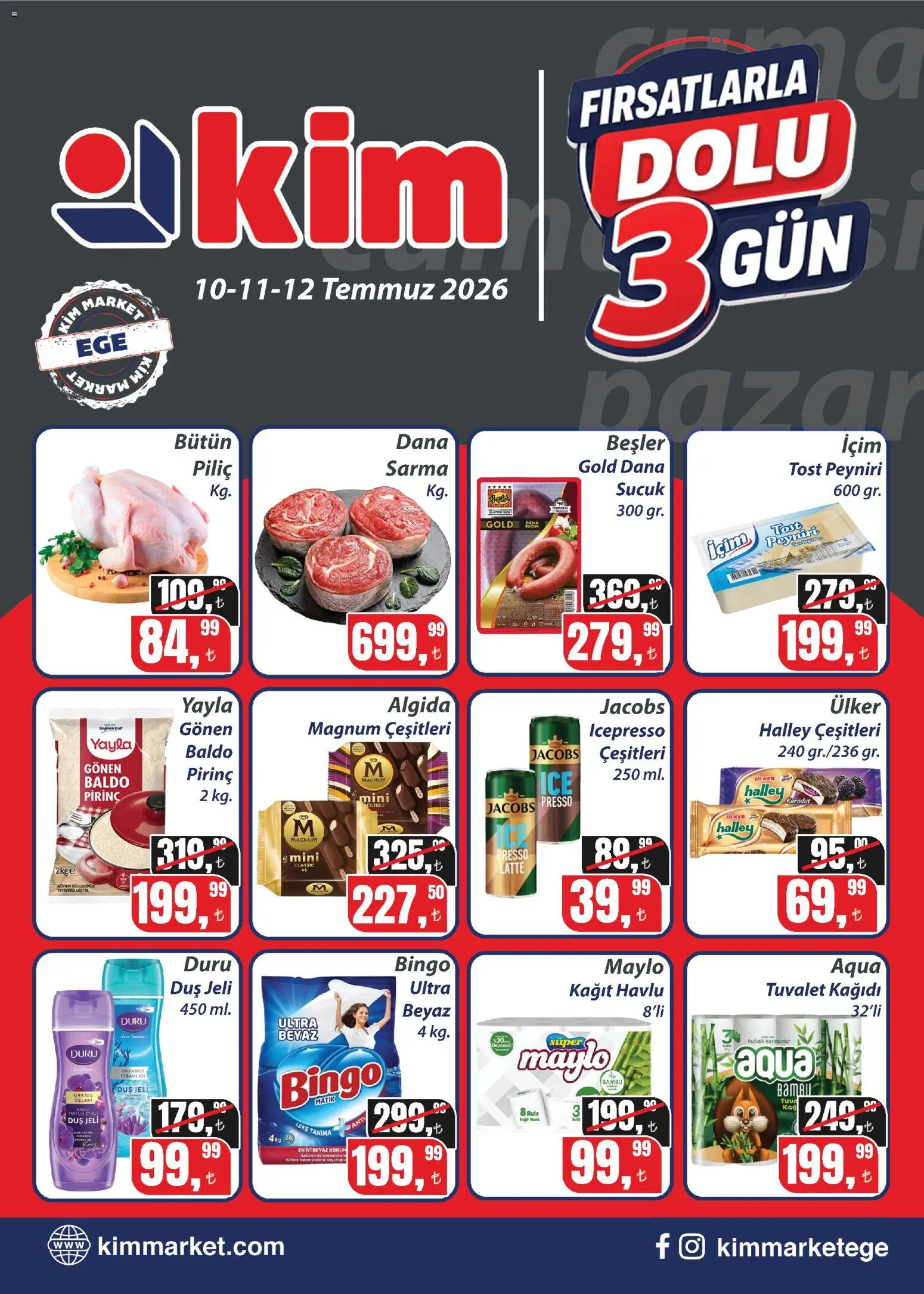 🛍️ Kim Market Katalog - Ege Insert, 10 Temmuz 2026 itibariyle » Özel fırsatları keşfedin ve bugün tasarruf edin! 💰